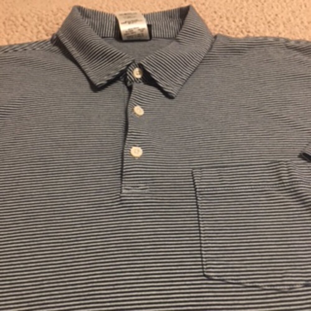 Men's Patagonia Organic Cotton Polo Shirt Size L - Picture 4 of 13